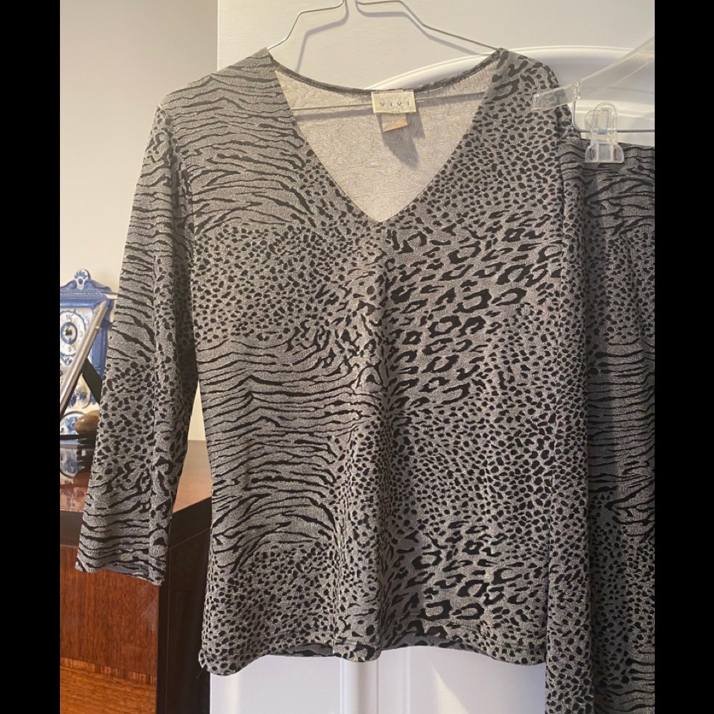 Vivi XL skirt set animal print